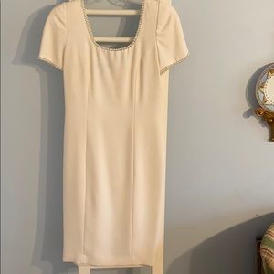 Pearl edged dress